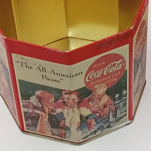 COCA COLA Repro 2 TINS School Days Teens Kids Little League SODA Shoppe Refresh - Picture 14 of 14